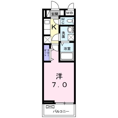 ルクール 206【管理NO：1-024617201-02060】 ★家具家電は申し込み後に搬入します★ ★2026年08月下旬入居可能★の外観画像