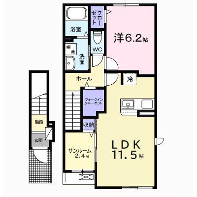 サンリット 204【管理NO：1-027664701-02040】 ★家具家電は申し込み後に搬入します★の外観画像