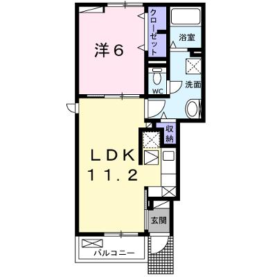 キャンビリーⅡ 101【管理NO：1-026273002-01010】 ★家具家電は申し込み後に搬入します★ ★2026年08月上旬入居可能★の外観画像