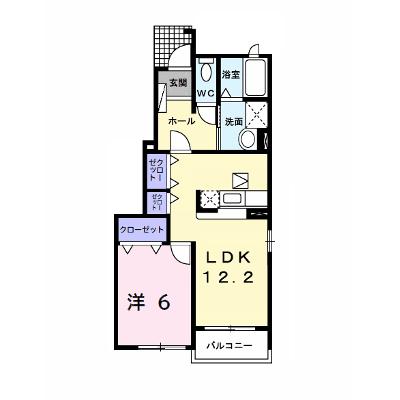 エアリーランドＢ 101【管理NO：1-014872302-01010】 ★家具家電は申し込み後に搬入します★ ★2026年09月上旬入居可能★の外観画像