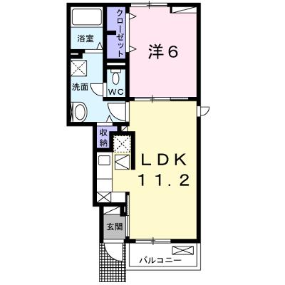 キャンビリーⅡ 102【管理NO：1-026273002-01020】 ★家具家電は申し込み後に搬入します★ ★2026年08月上旬入居可能★の外観画像