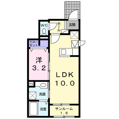 モスアゲート 101【管理NO：1-023458001-01010】 ★家具家電は申し込み後に搬入します★ ★2026年08月上旬入居可能★の外観画像