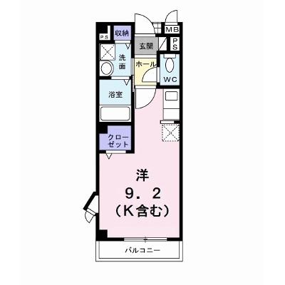 サクレーラ 203【管理NO：1-012951901-02030】 ★家具家電は申し込み後に搬入します★ ★2026年08月下旬入居可能★の外観画像