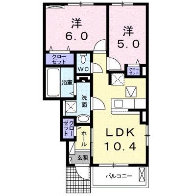ピエス　シュシュ 102【管理NO：1-025435201-01020】 ★家具家電は申し込み後に搬入します 2026年08月下旬入居可能の外観画像