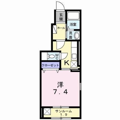 ライブタウンたかだ　Ｂ 101【管理NO：1-022030202-01010】 ★家具家電は申し込み後に搬入しますの外観画像