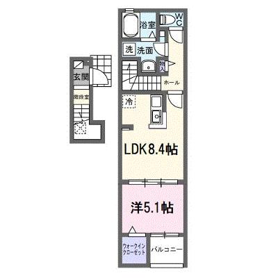 レインボー 203【管理NO：1-028224401-02030】 ★家具家電は申し込み後に搬入しますの外観画像