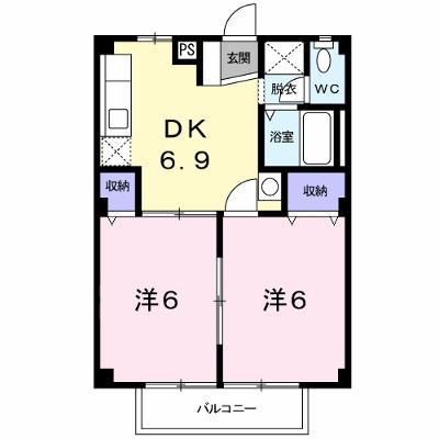 ニルヴァーナＫ 102【管理NO：1-007309501-01020】 ★家具家電は申し込み後に搬入します 2026年08月下旬入居可能の外観画像