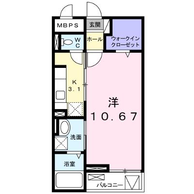 ナオパウム 105【管理NO：1-017050201-01050】 ★家具家電は申し込み後に搬入します★ ★2026年08月下旬入居可能★の外観画像