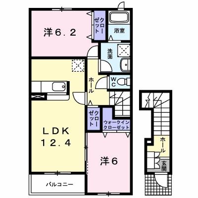 ポラリス 203【管理NO：1-014028701-02030】 ★家具家電は申し込み後に搬入します 2026年08月下旬入居可能の外観画像