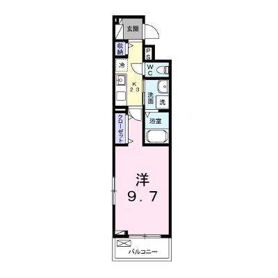アクティーフ 205【管理NO：1-027357901-02050】 ★家具家電は申し込み後に搬入します 2026年08月上旬入居可能の外観画像
