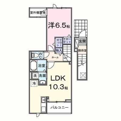 ニューデフィ藤 202【管理NO：1-028461101-02020】 ★家具家電は申し込み後に搬入します 2026年09月下旬入居可能の外観画像