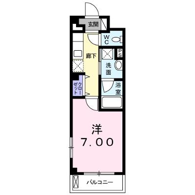 カーサ　イリーデＮＩＳＨＩＮＯ 303【管理NO：1-020811401-03030】 ★家具家電は申し込み後に搬入します★ ★2026年09月上旬入居可能★の外観画像