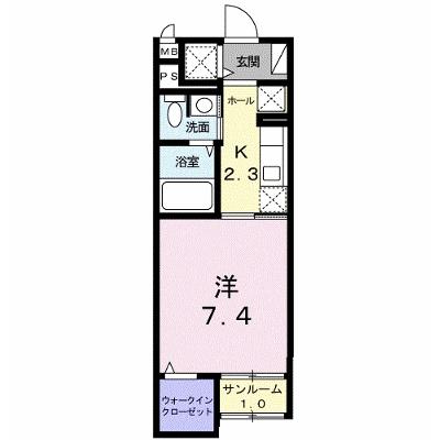 トゥット　フェリーチェ　湘南 102【管理NO：1-020971601-01020】 ★家具家電は申し込み後に搬入します 2026年07月下旬入居可能の外観画像