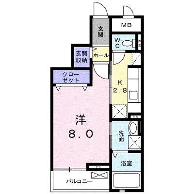 シエル・ブルー　Ｂ 304【管理NO：1-019911302-03040】 ★家具家電は申し込み後に搬入します 2026年08月下旬入居可能の外観画像