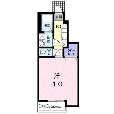 プラシード 102【管理NO：1-016943901-01020】 ★家具家電は申し込み後に搬入します 2026年08月下旬入居可能の外観画像