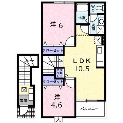 ボニータ　テラ 205【管理NO：1-011998301-02040】 ★家具家電は申し込み後に搬入します★の外観画像