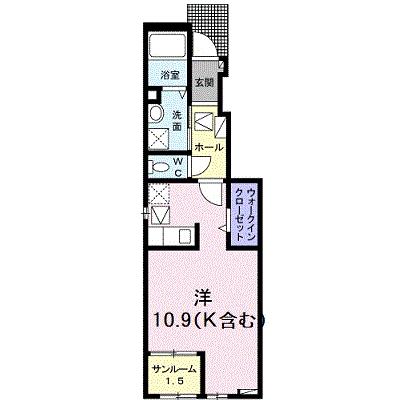 ユーフォリアネクストⅠ 103【管理NO：1-026940501-01030】 ★家具家電は申し込み後に搬入します 2026年07月中旬入居可能の外観画像
