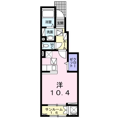 シルクロード峯澤 105【管理NO：1-024943801-01040】 ★家具家電は申し込み後に搬入します★の外観画像