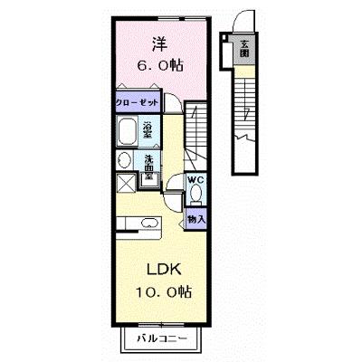 ルミエール宝神 203【管理NO：1-012216501-02030】 ★家具家電は申し込み後に搬入します★ ★2026年08月中旬入居可能★の外観画像