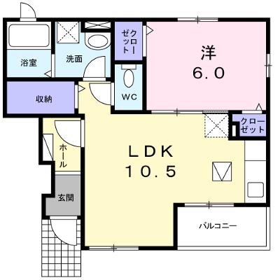 ララ・キャマクタⅠ 102【管理NO：1-017911701-01020】 ★家具家電は申し込み後に搬入します 2026年08月下旬入居可能の外観画像