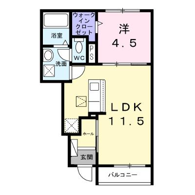ヒカルサ江南宮後 102【管理NO：1-028665301-01020】 ★家具家電は申し込み後に搬入します★ ★2026年10月上旬入居可能★の外観画像