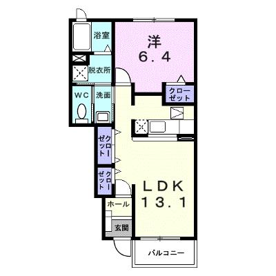 デスパシオⅡ 102【管理NO：1-015319002-01020】 ★家具家電は申し込み後に搬入します 2026年07月下旬入居可能の外観画像
