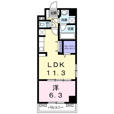 リッチモンド　イースト 501【管理NO：1-024057001-05010】 ★家具家電は申し込み後に搬入します★の外観画像