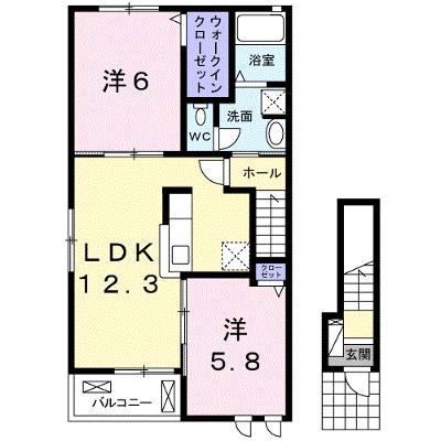 サンシャイン 201【管理NO：1-022872501-02010】 ★家具家電は申し込み後に搬入します★の外観画像