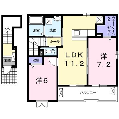 プロスパーⅡ 203【管理NO：1-021894001-02030】 ★家具家電は申し込み後に搬入します 2026年08月下旬入居可能の外観画像