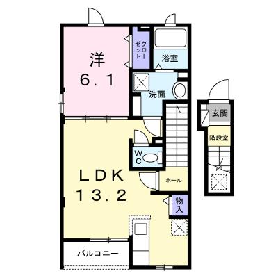 リーベ 204【管理NO：1-027618501-02040】 ★家具家電は申し込み後に搬入します★の外観画像