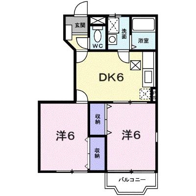 エレガントⅡ 101【管理NO：1-009733501-01010】 ★家具家電は申し込み後に搬入します 2026年08月中旬入居可能の外観画像