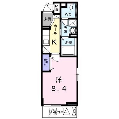 メルセイユ 201【管理NO：1-022752701-02010】 ★家具家電は申し込み後に搬入しますの外観画像