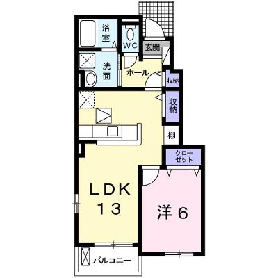 オリーブⅡ 103【管理NO：1-020174202-01030】 ★家具家電は申し込み後に搬入します★の外観画像
