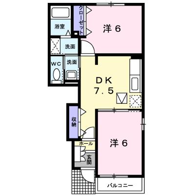 ツイン　ハウスオークＢ 103【管理NO：1-012955402-01030】 ★家具家電は申し込み後に搬入します 2026年08月上旬入居可能の外観画像