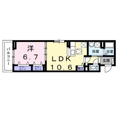 ハーベス　アイ 102【管理NO：1-027448901-01020】 ★家具家電は申し込み後に搬入します★の外観画像