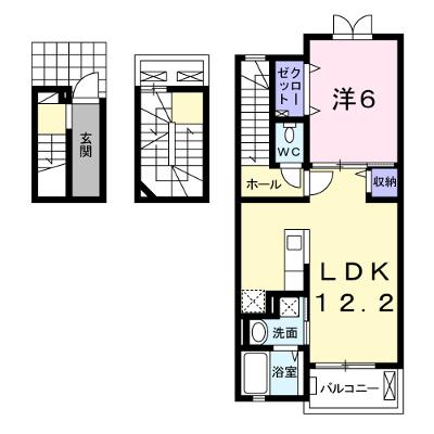 ガーデン・ヴィラ　Ａ棟 301【管理NO：1-019181701-03010】 ★家具家電は申し込み後に搬入します 2026年07月中旬入居可能の外観画像