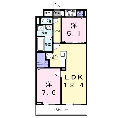 ローズ　スクエア 102【管理NO：1-028397901-01020】 ★家具家電は申し込み後に搬入します 2026年12月上旬入居可能の外観画像