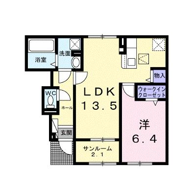 マホラ 104【管理NO：1-027725801-01040】 ★家具家電は申し込み後に搬入します★の外観画像