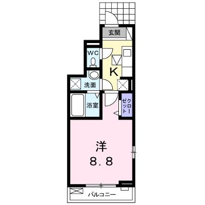 カーサ忍ヶ丘 101【管理NO：1-020621601-01010】 ★家具家電は申し込み後に搬入します 2026年09月中旬入居可能の外観画像