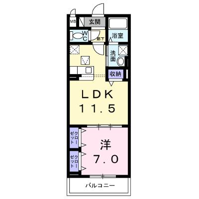 ウェスヴィラ 103【管理NO：1-027241201-01030】 ★家具家電は申し込み後に搬入します 2026年08月下旬入居可能の外観画像