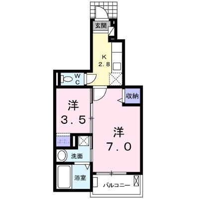 ラ・ブリーゼ 102【管理NO：1-019330901-01020】 ★家具家電は申し込み後に搬入します 2026年08月下旬入居可能の外観画像