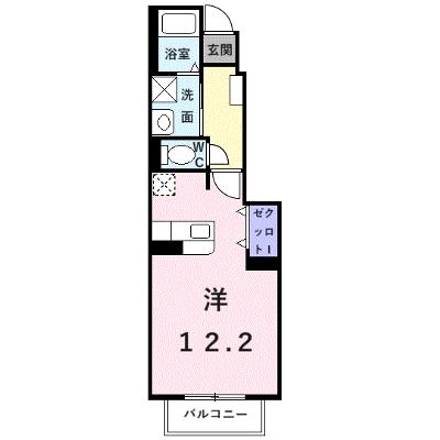シャン・ノールⅡ 105【管理NO：1-011359401-01040】 ★家具家電は申し込み後に搬入します★ ★2026年08月下旬入居可能★の外観画像