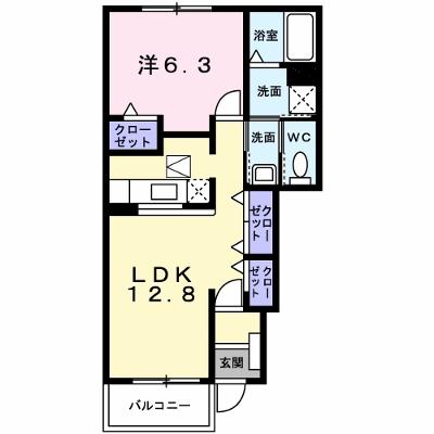 コスミオン　Ｄ 101【管理NO：1-013710002-01010】 ★家具家電は申し込み後に搬入します 2026年08月下旬入居可能の外観画像