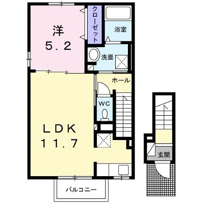 ル・グラン高松Ⅰ 201【管理NO：1-026834701-02010】 ★家具家電は申し込み後に搬入します 2026年08月中旬入居可能の外観画像