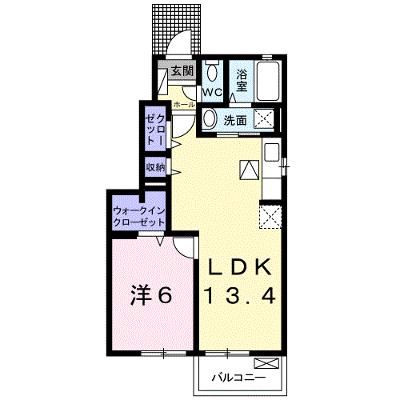 ラフォーレ　キャトル 101【管理NO：1-019924501-01010】 ★家具家電は申し込み後に搬入します★ ★2026年09月中旬入居可能★の外観画像