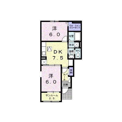 サピーＹ 101【管理NO：1-023329201-01010】 ★家具家電は申し込み後に搬入します 2026年08月中旬入居可能の外観画像