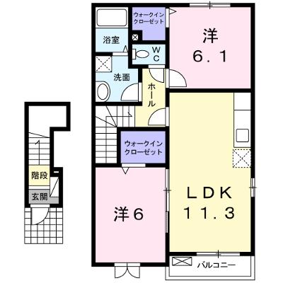 ベル・ラビイーニアＣ 205【管理NO：1-016628003-02040】 ★家具家電は申し込み後に搬入します 2026年08月下旬入居可能の外観画像