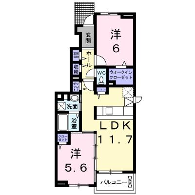 エスポア　Ａ棟 101【管理NO：1-021465401-01010】 ★家具家電は申し込み後に搬入します★の外観画像