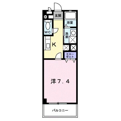アンソレーユ 206【管理NO：1-012595601-02050】 ★家具家電は申し込み後に搬入します★ ★2026年12月中旬入居可能★の外観画像