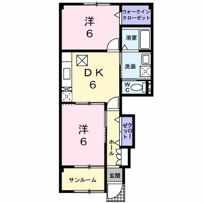 アルドーレＣ 101【管理NO：1-013592501-01010】 ★家具家電は申し込み後に搬入します★の外観画像